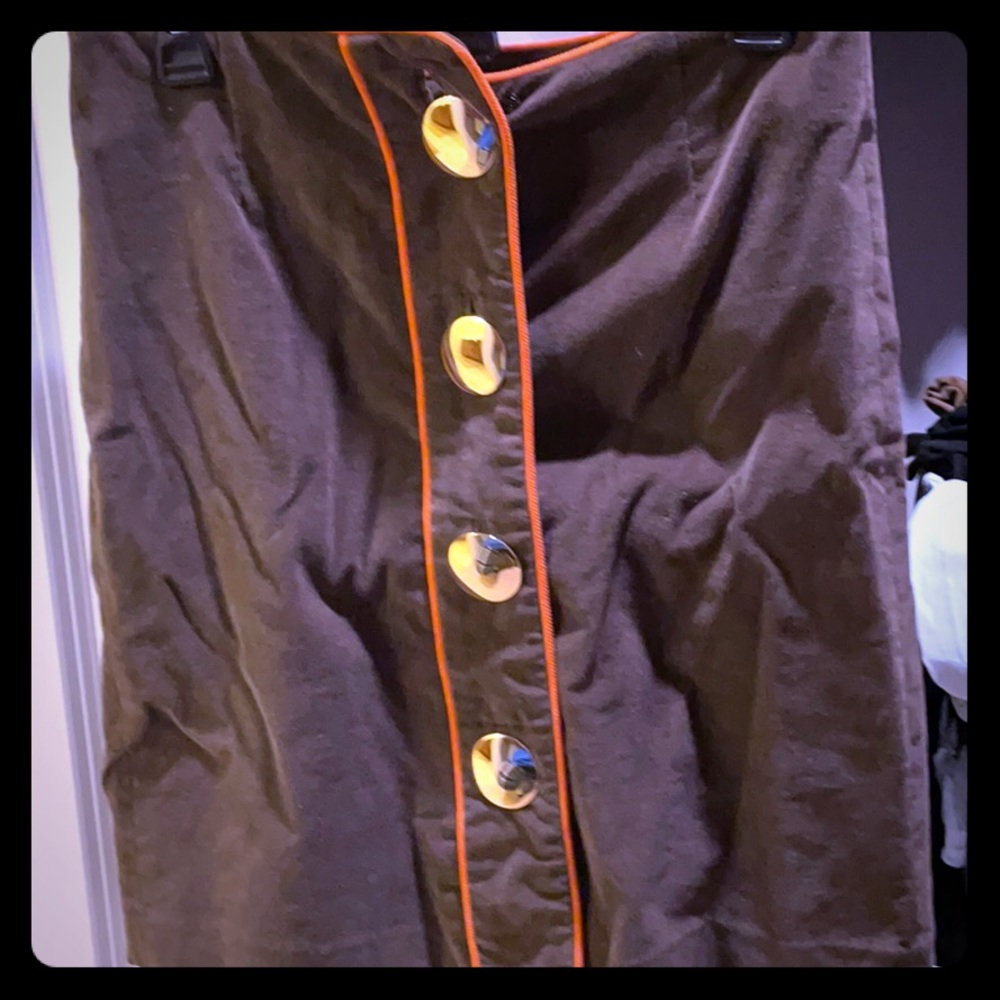 Elizabeth McKay Corduroy Skirt